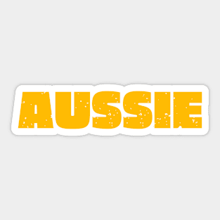 Aussie Sticker